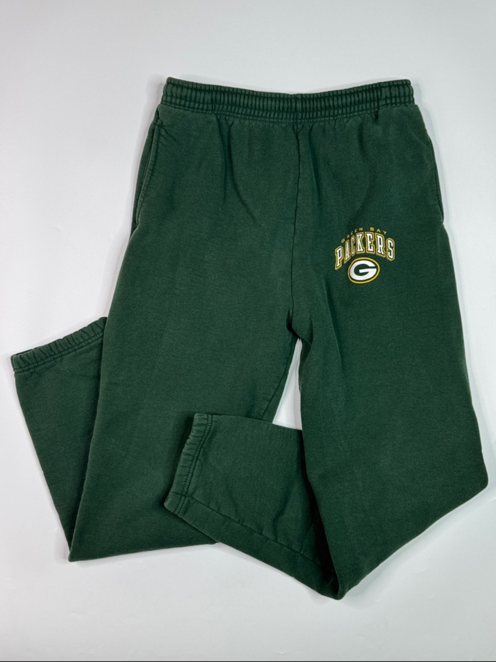 Vintage Pro Player Green Bay Packers Jogger Sweatpants Size Large